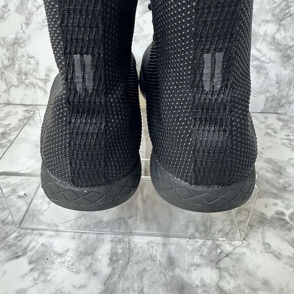 NOBULL Mens High Top Trainers Black Mesh Athletic Gym Sneakers Minimalist Style - Picture 5 of 16